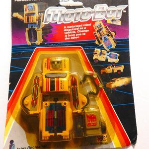 Vintage Moto-Bot A Motorized Robot Disguised as a Vehicle 1984